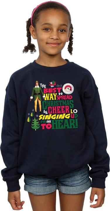 Immagine prodotto Elf Christmas Cheer Felpa Ragazze (140, 146)