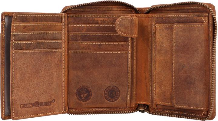 Image du produit Greenburry Porte-monnaie Vintage Signe du zodiaque en cuir 10 cm