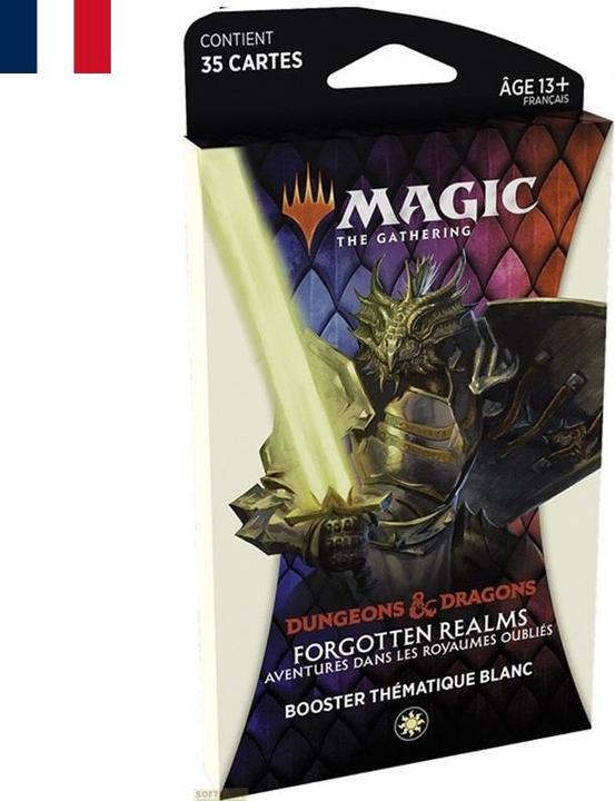 Actual product image Magic the Gathering MTG - Theme Booster - Adventures in the Forgotten Realms - White - French (French, Booster Pack)