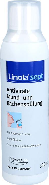 Actual product image Dr. Wolff Linola Sept Mouth & Mouthwash, 300 ml SUS (300 ml, Mouthwash)