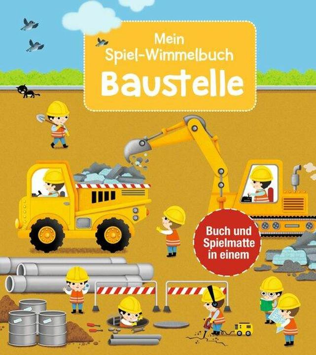 Actual product image My play and colouring book: Building site (German)