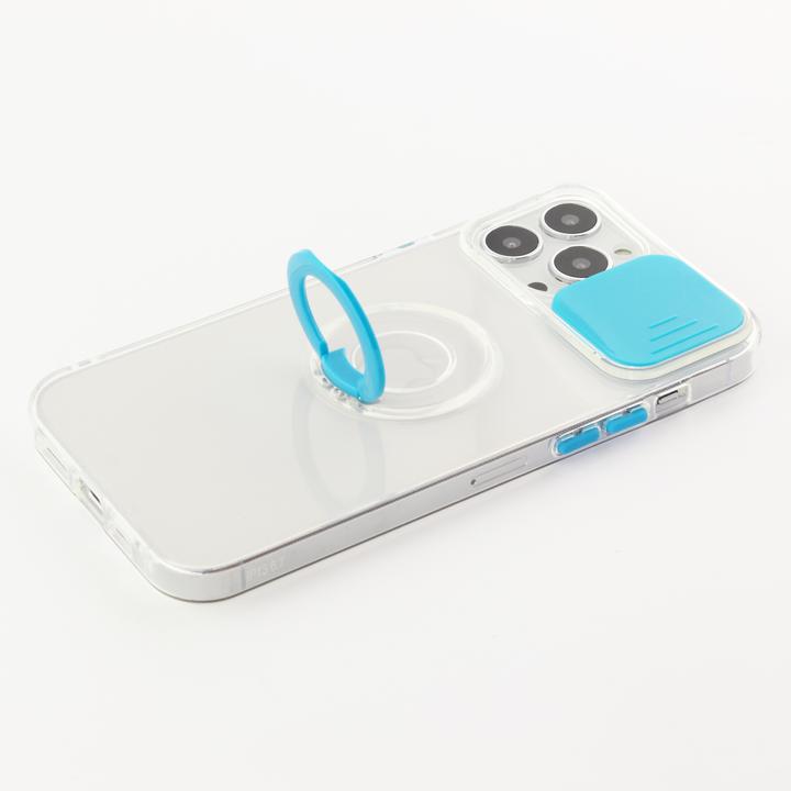 Immagine prodotto PhoneLook Cover con cursore della fotocamera e anello blu (Apple iPhone 13 Pro)