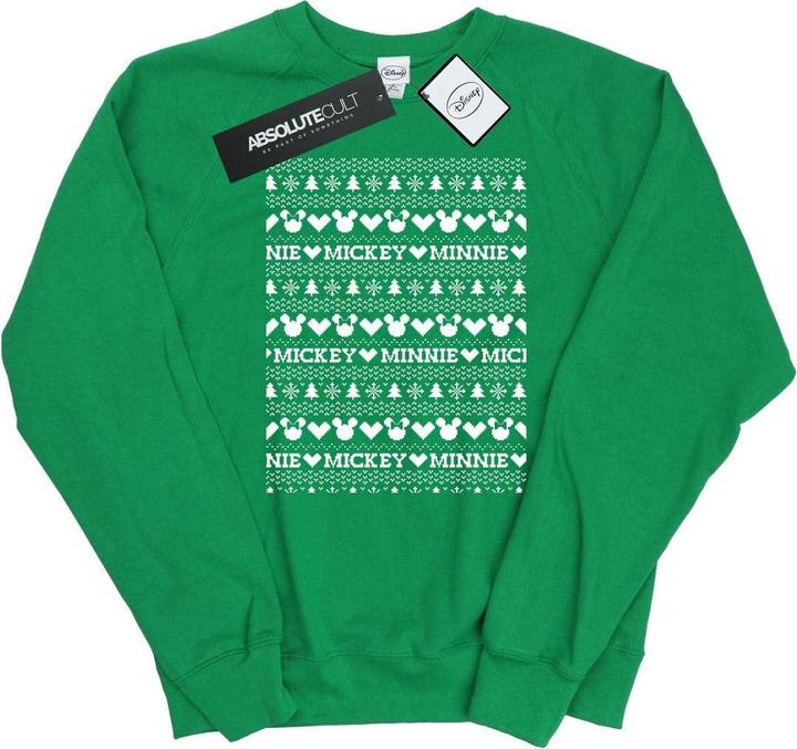 Produktbild Disney Mickey And Minnie Christmas Fair Isle Sweatshirt (XL)