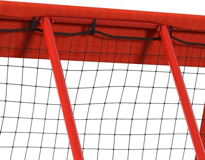 Produktbild Swisshandel24 Rebounder für Fussball, klappbar Fussball Rebounder mit Schutzrand, Heringe