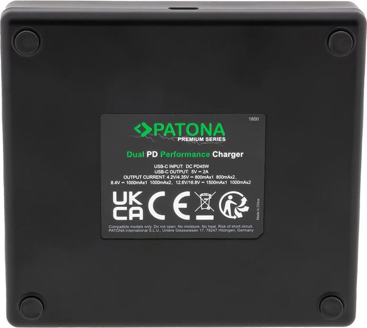 Immagine prodotto Patona Dual PD Canon LP-E17 USB-C (Caricatore)