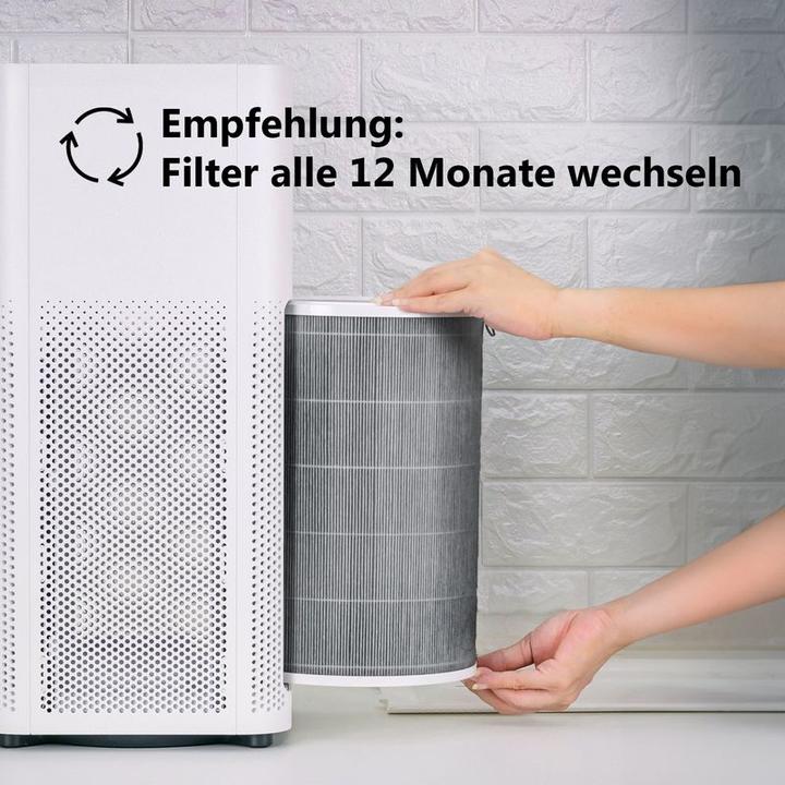 Produktbild Hermex Alternativer Aktivkohlefilter zu Xiaomi Mi Air Purifier 3C (1 x)