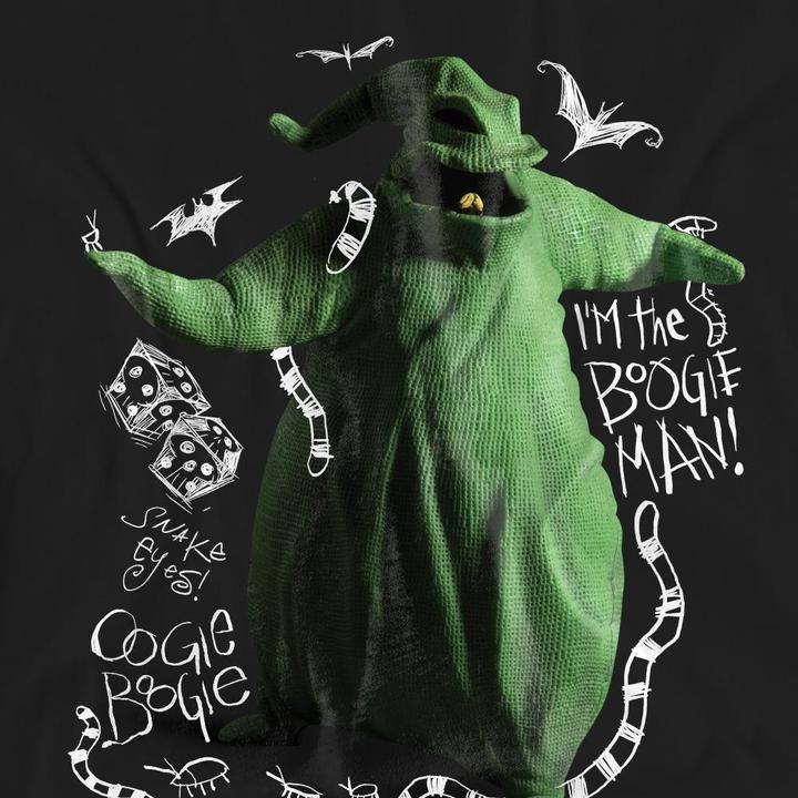 Actual product image The Nightmare Before Christmas Unisex Adult I'm Oogie Boogie T-Shirt (L)