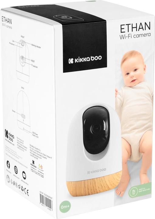Immagine prodotto Kikkaboo Telecamera baby monitor Ethan (Video e audio, 10 m)