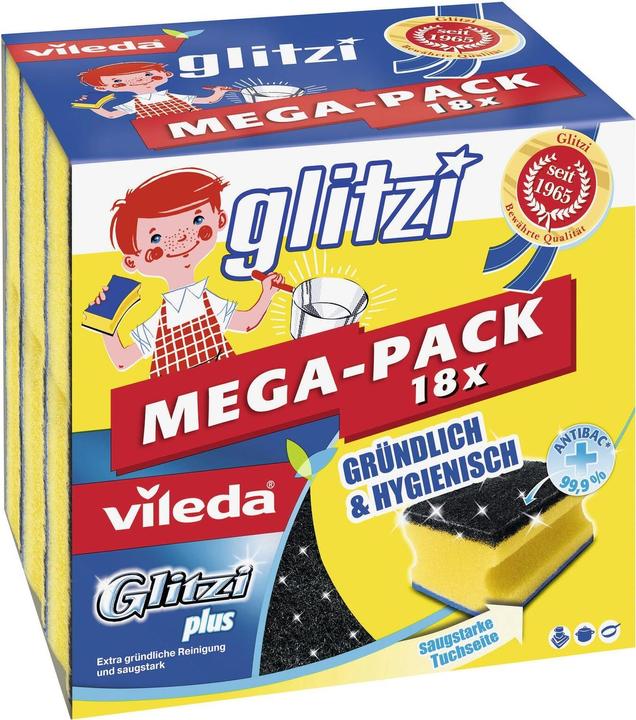 Actual product image Vileda Vile Glitzi MEGA-PACK 18s (18 pcs.)