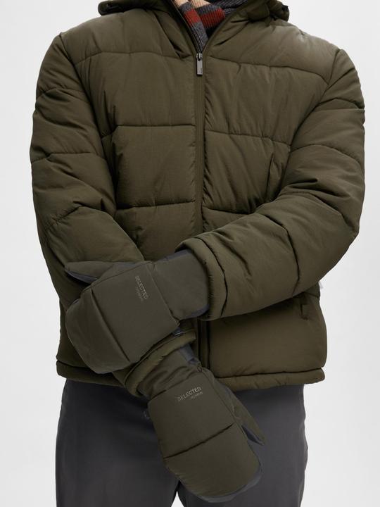 Actual product image Selected Homme Quilted mittens (L, XL)