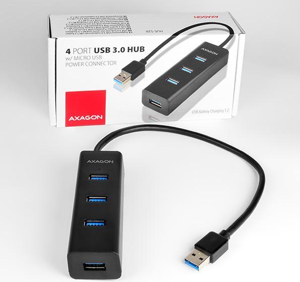 Produktbild Axagon HUE-S2B (USB-C, 4 Ports)
