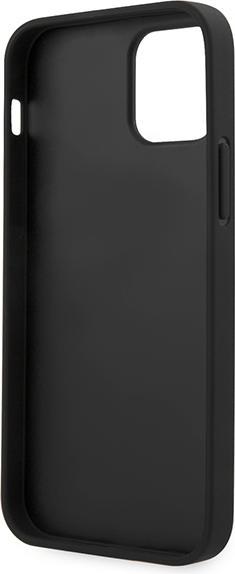 Produktbild BMW M Hard Case PU Triangles+ Tricolor Line für Apple iPhone 12 12 Pro - black (Apple iPhone 12 Pro, Apple iPhone 12)