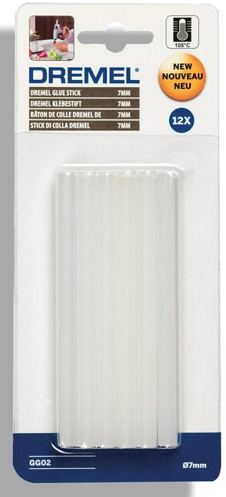 Image du produit Dremel Bâtons de colle transparents GG02
