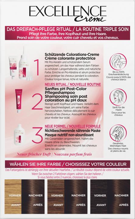 Actual product image L'Oréal Paris Excellence (4 medium brown)