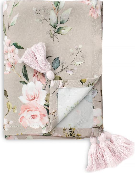 Actual product image Yosoy Swaddle Bamboo Baby Blanket and Pillow Set Secret Garden (100 x 70 cm)