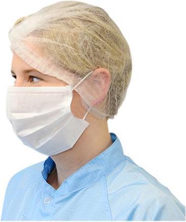 Produktbild RND Reinraum-Gesichtsmaske zum Einmalgebrauch mit Ohrschlaufen, Packung à 100 Stück