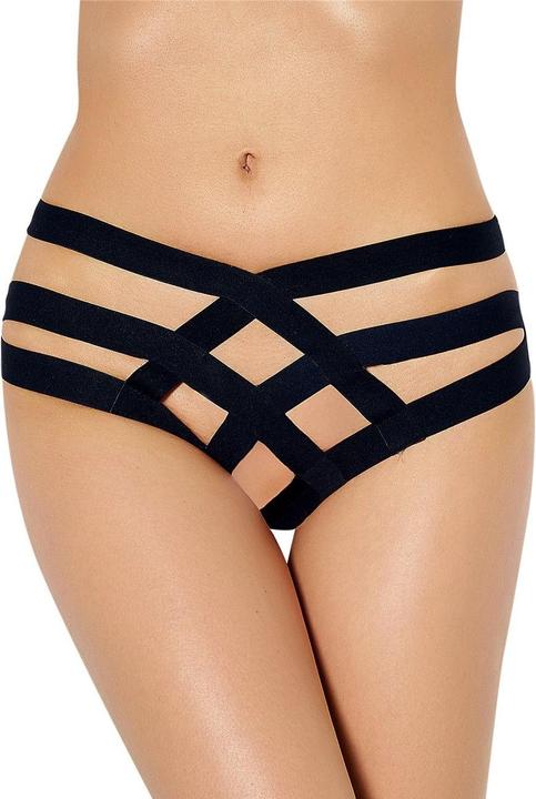 Christine Le Duc Riemchen Shorts schwarz