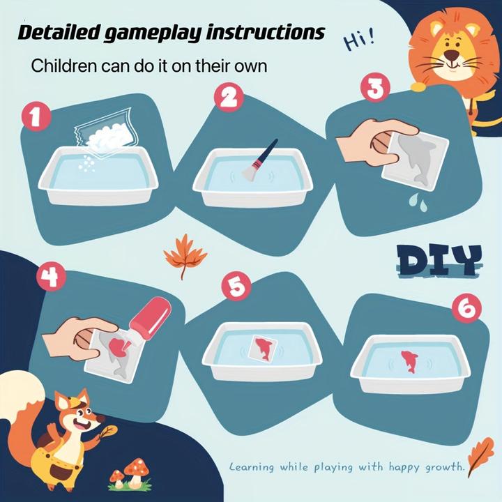 Produktbild Activity Board DIY Magic Water Elf Kit - neuartiges handgefertigtes Lernspielzeug, sicherer und nachhaltiger