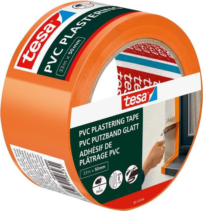 Immagine prodotto tesa Nastro per intonaco in PVC liscio (50 mm)