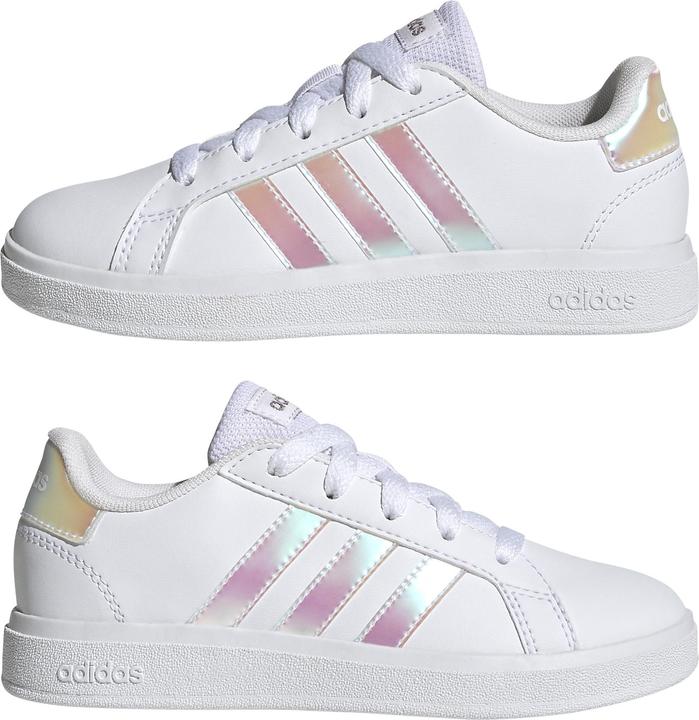 Actual product image adidas Grand Court Lifestyle Lace Tennis Shoe (38)