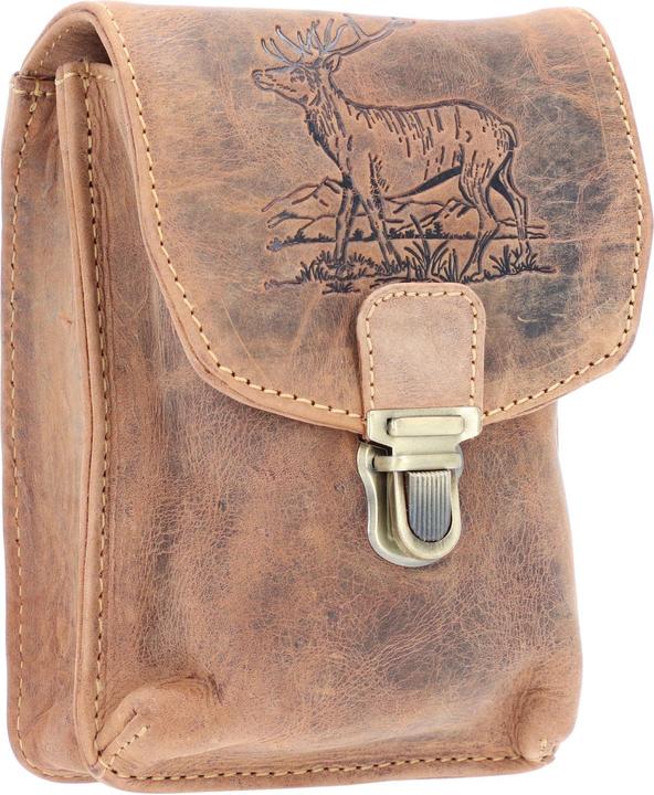 Produktbild Greenburry Vintage Outdoor Gürteltasche Leder 11 cm