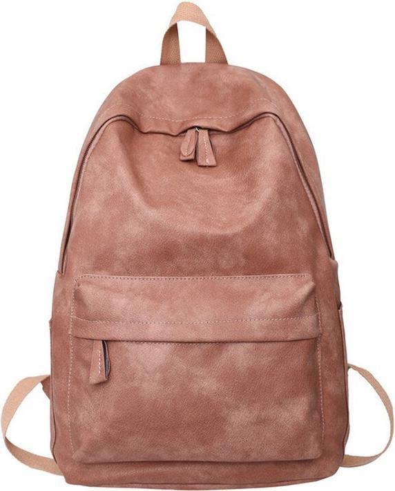 Actual product image Only-Bags.Store Solid colour large capacity backpack, leisure student backpack, computer backpack