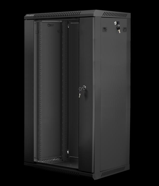 Image du produit Lanberg WF01-6422-10B Étagère murale en rack 22U (22 HE, Rack 19 pouces)
