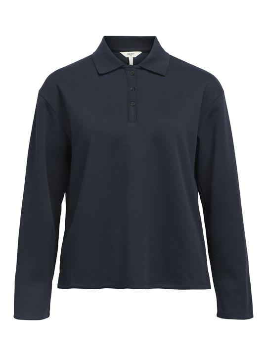 Produktbild Object Gestreiftes Langarm-Poloshirt (L)