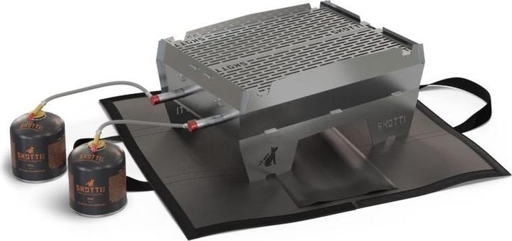 Produktbild Skotti Kompakter und zerlegbarer Gasgrill MAX (32 cm)