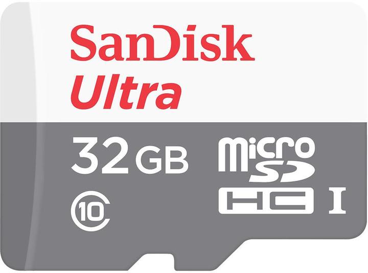 Produktbild SanDisk Ultra Lite microSDHC Adapter (32 GB, microSDHC, U1, UHS-I)