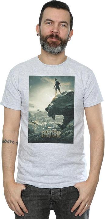 Immagine prodotto Maglietta Black Panther Poster Uomo (XXL)