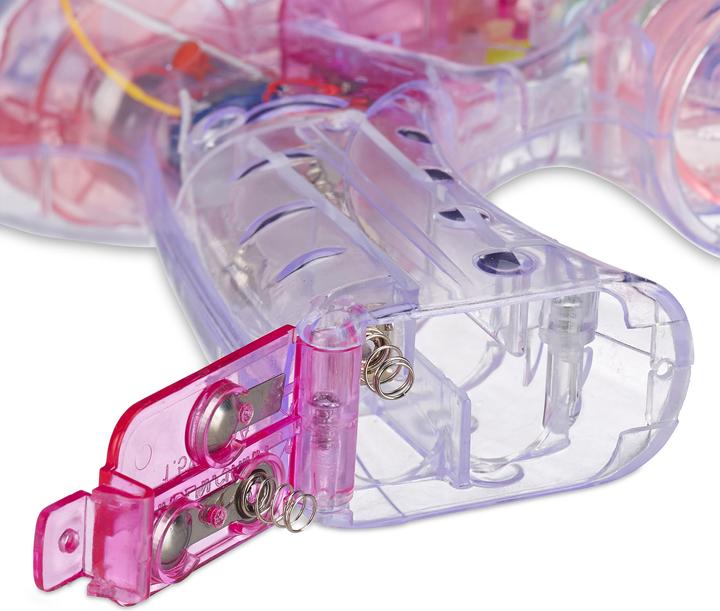 Actual product image Relaxdays LED Soap Bubble Gun