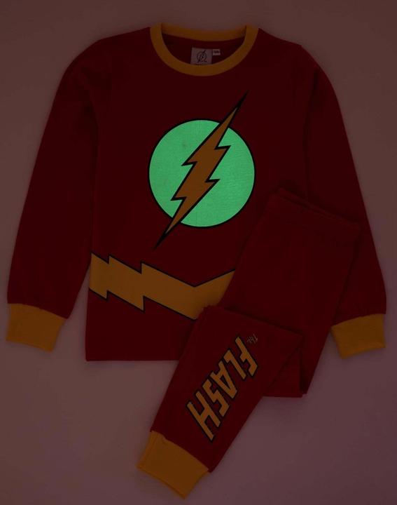 Immagine prodotto The Flash Set Pigiama Logo Si Illumina al Buio Bambini (116)