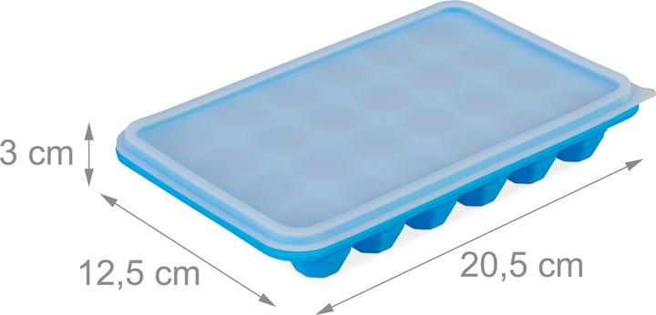 Produktbild Relaxdays 4x Eiswürfelform
