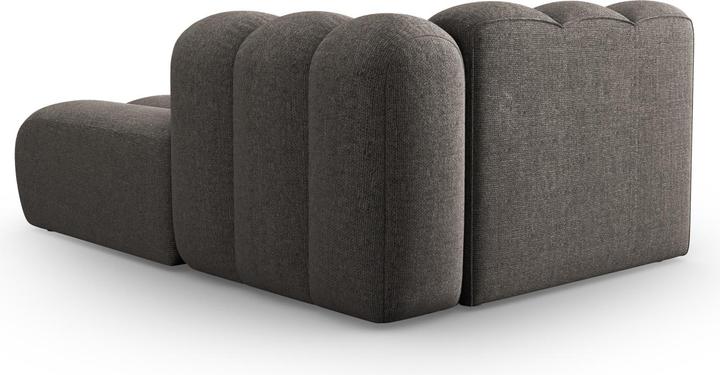 Actual product image Micadoni Chaise Longue Right, "Lupine", 2 Seats, 117x177x70Made in Europe (Chaise longue)