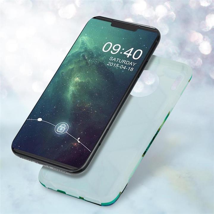 Produktbild Cadorabo IMD TPU Bunter Marmor Cover (Huawei Mate 30)