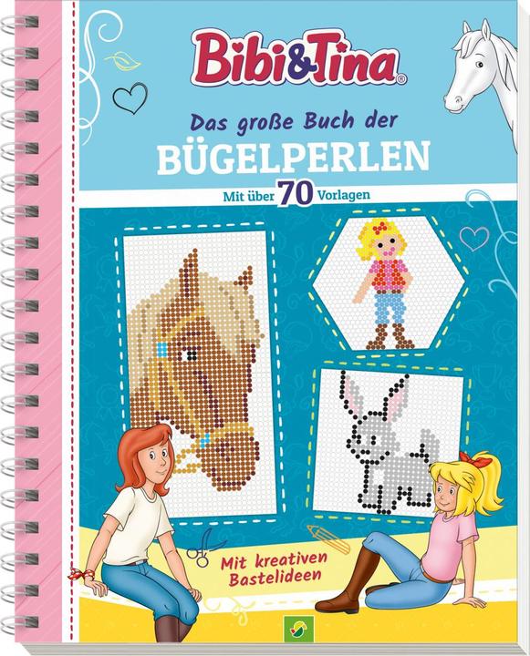 Produktbild Bibi & Tina Das grosse Buch der Bügelperlen. Mit über 70 pferdestarken Vorlagen