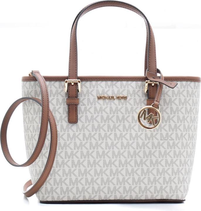Produktbild Michael Kors Women's Handbag 35T9GTVT0B-VANILLA Beige 25 x 18 x 10 cm