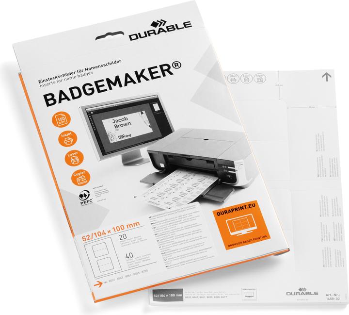 Produktbild Durable Ersatz-Etiketten