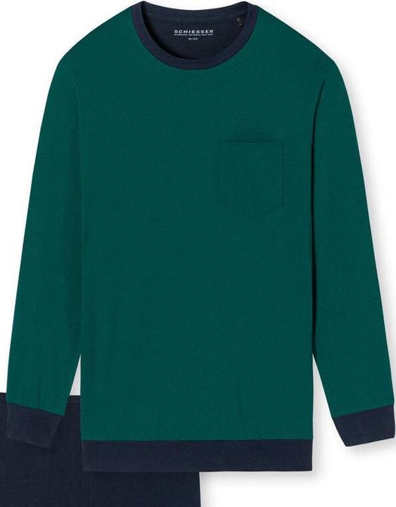 Actual product image Schiesser Essentials Nightwear Pyjamas Long Sleeve (M)