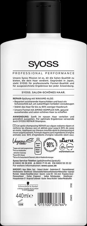 Image du produit Syoss Réparation (440 ml)