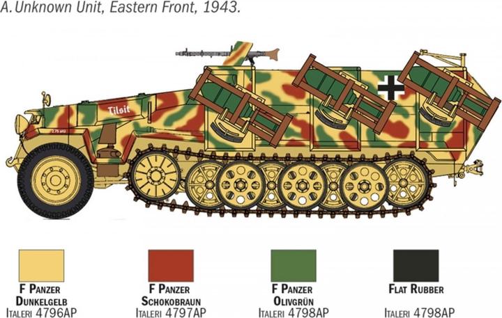 Actual product image 1:72 Sd.Kfz. 251/1 "Stuka On Foot