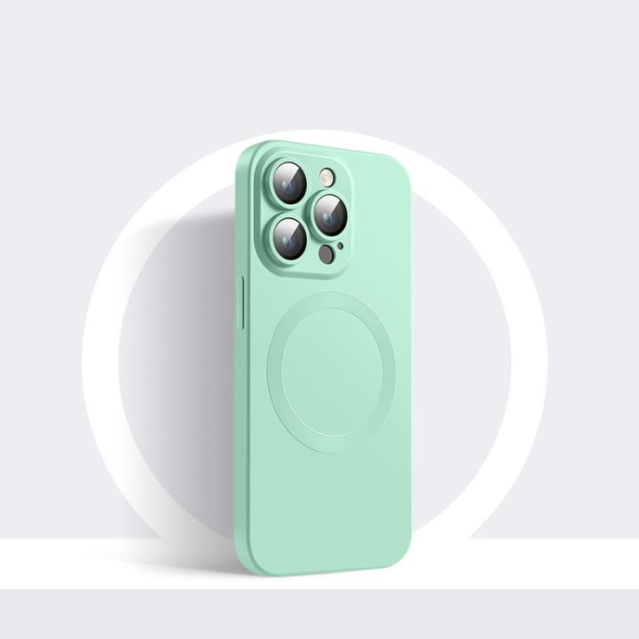 Produktbild Ueli Express MagSafe Silikon Cover mit Kameraschutz Glas (Apple iPhone 14 Pro Max)