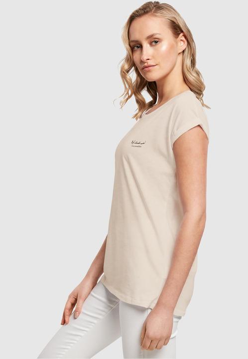 Produktbild Merchcode Ladies Love Yourself First Extended Shoulder Tee - 113403 (L)
