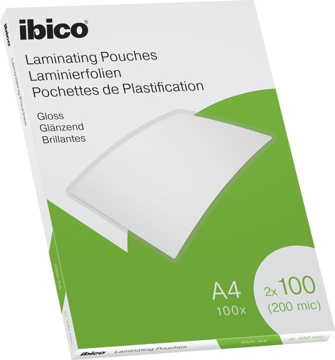 Ibico Feuille de plastification (A4, 100 pièce(s), 100 µm)