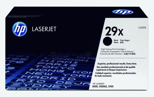 Produktbild HP C4129X29X Tonerkartusche schwarz 10.000 Seiten ISO/IEC 19752 Schwarz Canon LBP-62 (BK)