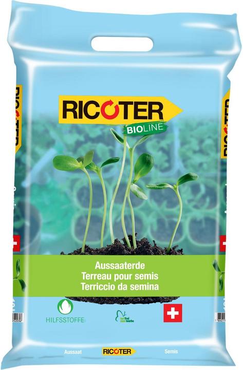 Ricoter Aussaaterde BIO-LINE (10 l, Erde ohne Torf)