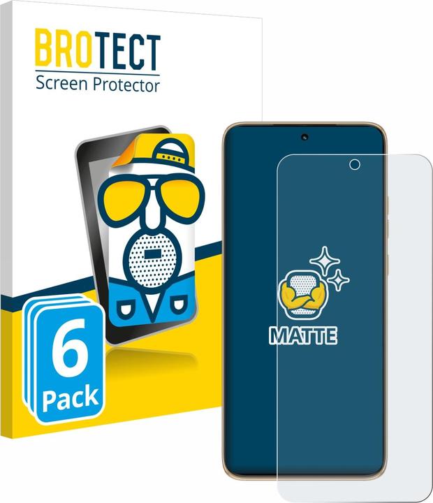 Immagine prodotto BROTECT Pellicola antiriflesso Pellicola protettiva dello schermo Pellicola protettiva dello schermo opaca (6 Pezzo/i, Motorola Edge 50 Neo)