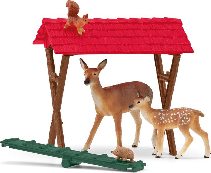 Immagine prodotto Schleich Fütterung der Waldtiere