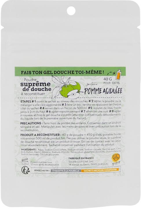 Step One Pomme verte (500 ml, Perle de bain)